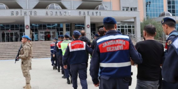 Edirne’de Yunanistan’a Kaçmaya Çalışan 7 Terör Şüphelisi Yakalandı