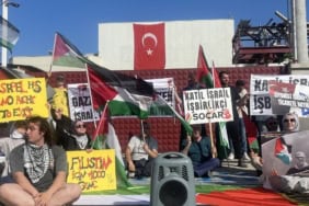 İstanbul’da 'Filistin İçin 1000 Genç' Grubundan Ticareti Protesto Eylemi