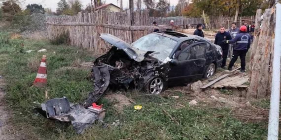 Amasya'da Trafik Kazası 4 Yaralı