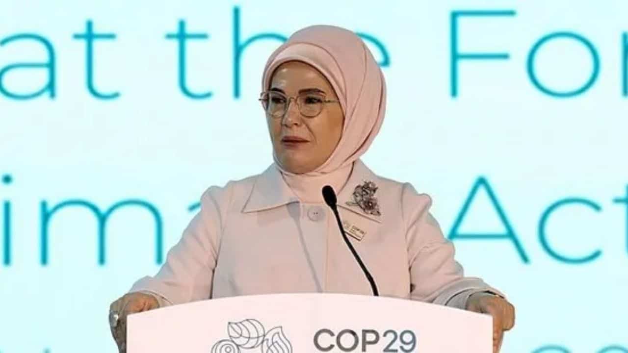 Emine Erdoğan'dan COP29 Mesajı Ortak Gelecek İçin Umut Verici Adımlar